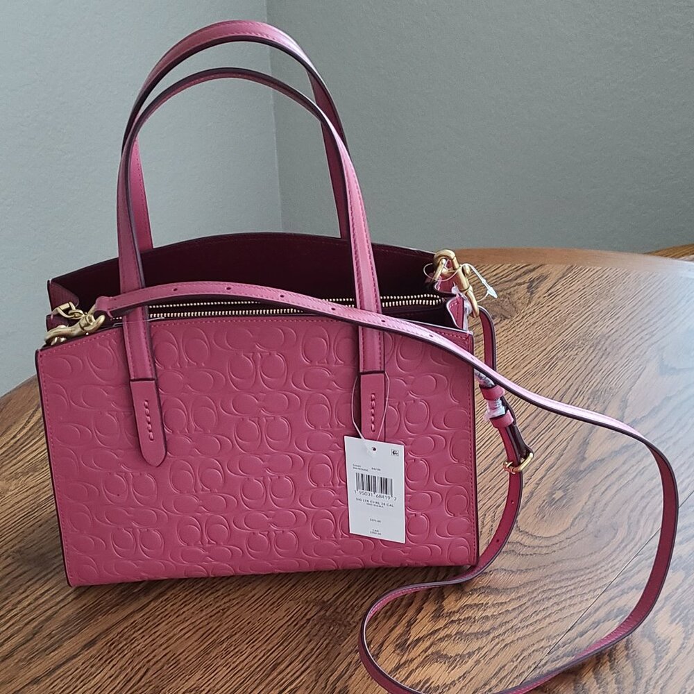 Coach Charlie Carryall 28 in Signature Leather